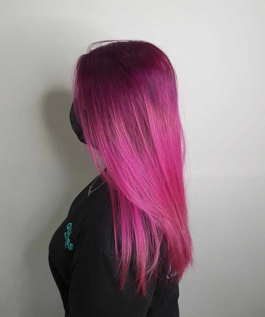 Purple Hair Style